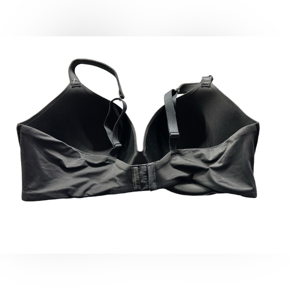 AUDEN women’s black X899L lightly lined Demi coverage underwire smooth bra NWT - Picture 3 of 5